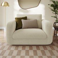 Luca Tonal Boucle Snuggle Chair