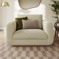 Luca Soft Chenille Snuggle Chair