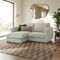 Luca Soft Chenille Reversible Corner Chaise Sofa