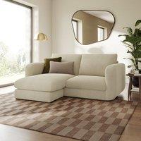 Luca Tonal Boucle Reversible Corner Chaise Sofa