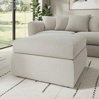 Blake Soft Texture Chenille Footstool