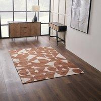 Pacific Lifestyle Geometric Design Rectangle Indoor Outdoor Rug