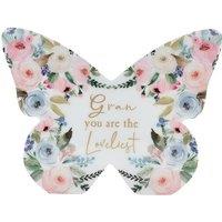 The Cottage Garden Gran Butterfly Plaque
