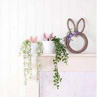 Eggs-traordinary Gift Co. Flocked Bunny Ears Plant Pot