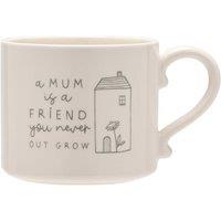 Moments Mum Is A Friend Mug