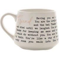 Moments Friend Stoneware Mug