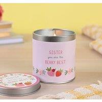Berry Sister Tin Candle