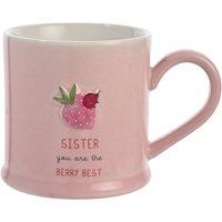 Love Life Sister Embossed Mug