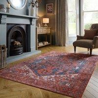 Sofia Mid Century Textured Washable Rug