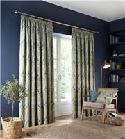 Lucetta Pencil Pleat Curtains (Blackout Available)