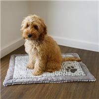Rosewood Fleece Plush Pet Blanket