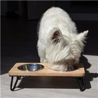 Rosewood Double Diner Pet Bowls