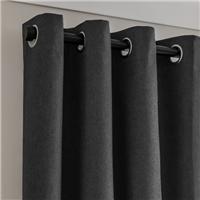 Luna Brushed Eyelet Curtains (Blackout Available)