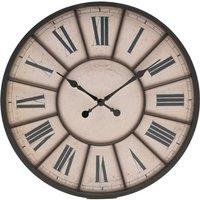 Hometime Roman Dial Panelled Wall Clock