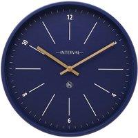 Interval Metal Wall Clock