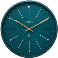Interval Metal Wall Clock