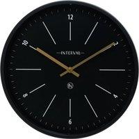 Interval Metal Wall Clock