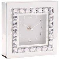 Hestia Crystal Mantel Clock