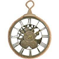 Hometime Cogs & Rope Wall Clock