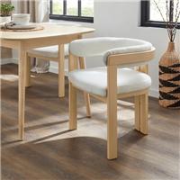 Lovato Dining Chair, Boucle