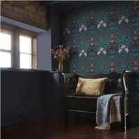 William Morris at Home Garden Moonlight Wallpaper