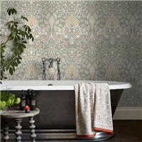 William Morris at Home Rose Spring Garden Wallpaper