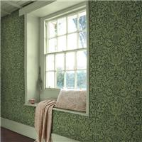 William Morris at Home Acorn Garden Green Wallpaper
