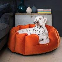 Lords and Labradors Velvet High Wall Dog Bed