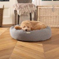 Lords and Labradors Herringbone Donut Dog Bed