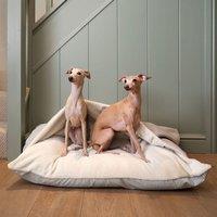 Lords and Labradors Sriped Burrow Dog Bed