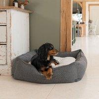 Lords and Labradors Balmoral Boucle Box Dog Bed