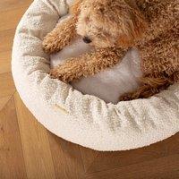 Lords and Labradors Boucle Donut Dog Bed