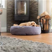 Lords and Labradors Herringbone Donut Dog Bed