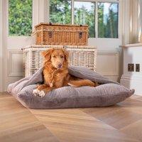 Lords and Labradors Faux Fur Sleepy Burrow Dog Bed