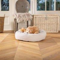 Lords and Labradors Herringbone Donut Dog Bed