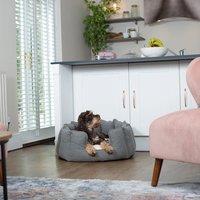Lords and Labradors Herringbone High Wall Dog Bed