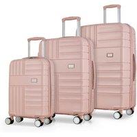 Rock Luggage Aspen Set of 3 Hard Shell Suitcases