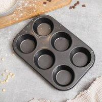 Expressions 6 Cup Muffin Tray