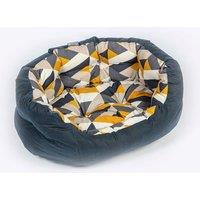 Danish Design Retreat Eco Wellness Geometric Dog Bed