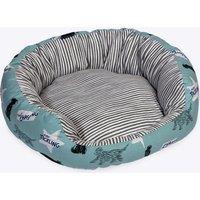 Battersea Playful Dogs Round Deluxe Slumber Dog Bed