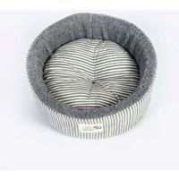 Battersea Snuggly Striped Cat Cosy Bed