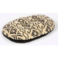 Danish Design Fleece Geometric Quilted Dog Mattress