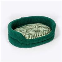 Danish Design Fleece Herringbone Slumber Dog Bed