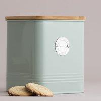 Typhoon Living Square Mint Green Biscuit Tin