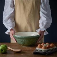 Mason Cash In the Forest Owl Green Mixing Bowl, 28cm