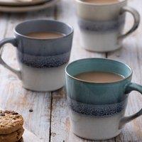 Mason Cash Set of 6 Reactive Fade Mugs