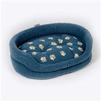 Danish Design Fleece Harbour Paw Slumber Dog Bed