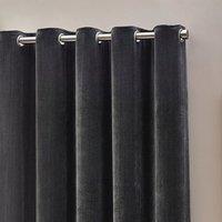 Yard Heavy Chenille Eyelet Curtains