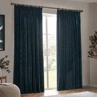 Yard Heavy Chenille Pencil Pleat Curtains