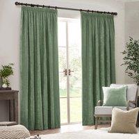 Yard Heavy Chenille Pencil Pleat Curtains
